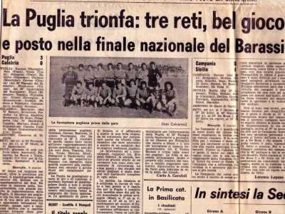 �La tensione era alta - rammenta Giusto - . C�erano parenti, tifosi, osservatori e giornalisti. La Calabria era forte, ma noi dominammo e alla fine vincemmo tre a zero�
